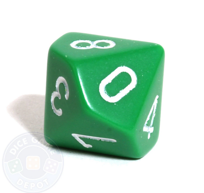 Image of a 10-sided die